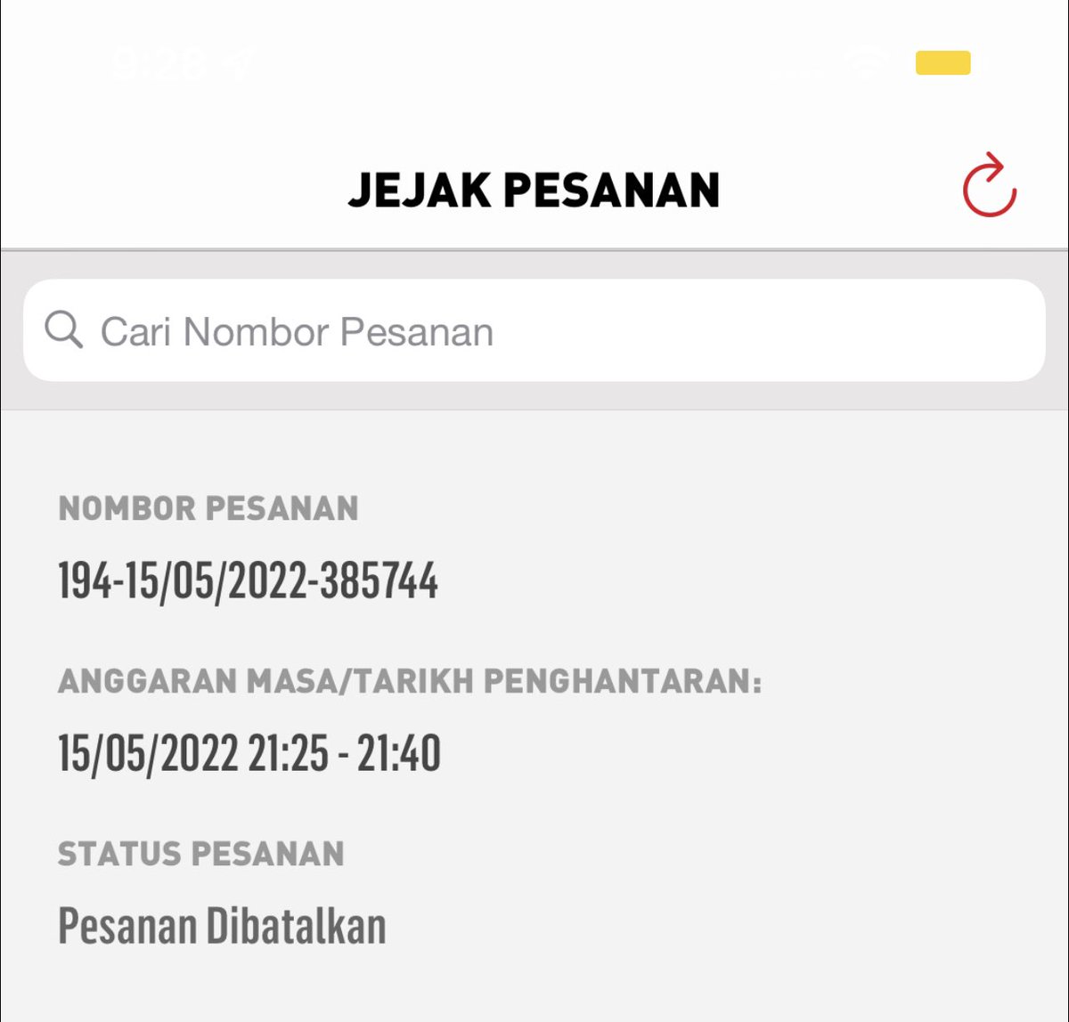 Neil_iskandaR's tweet photo. Dear @McDMalaysia . My order last night has been canceled last night but yet to received the refund. Pls help to expedite the refund. https://t.co/Hj5IkYIeUh