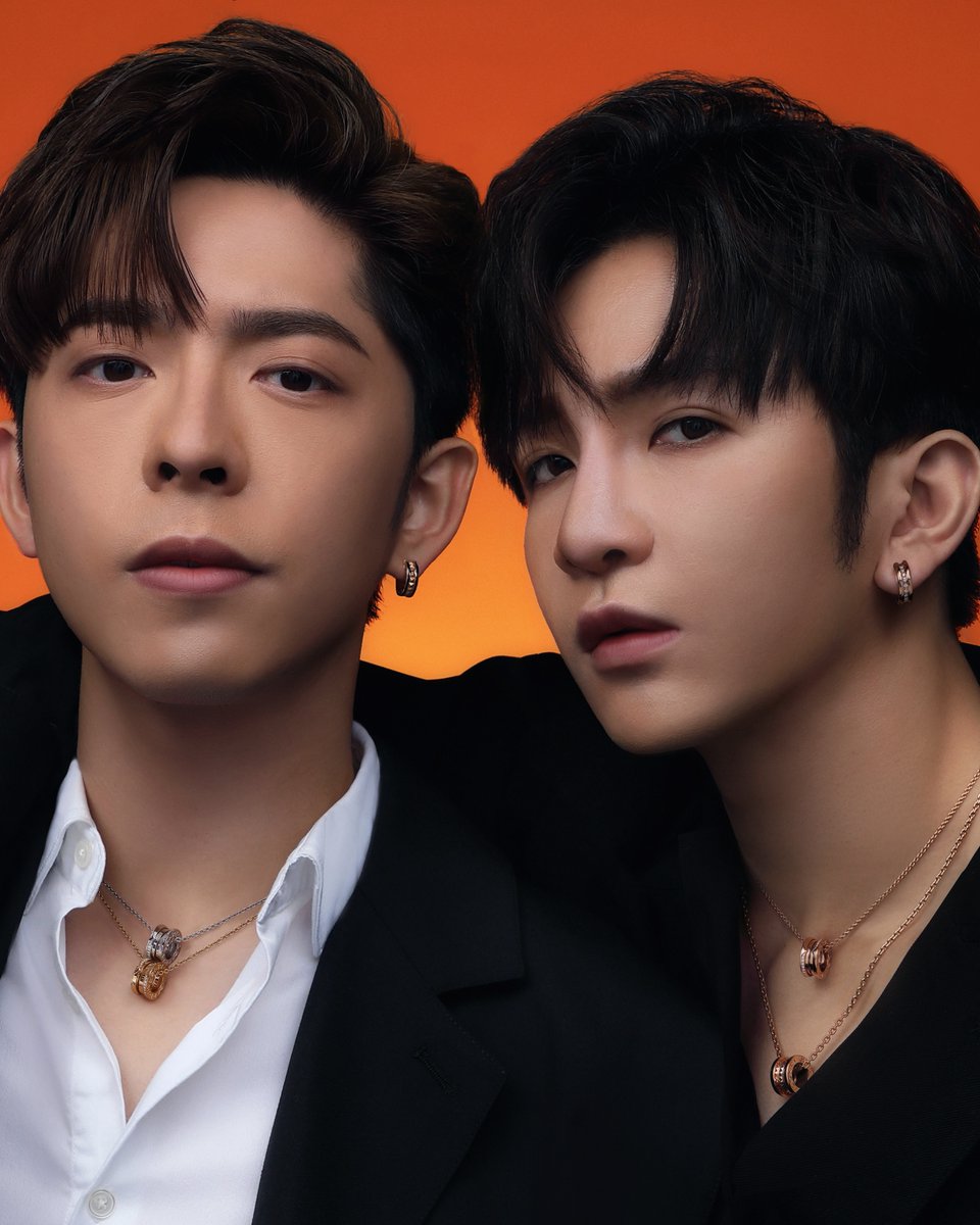 Turning their daring dreams into reality, musical sensations #AnsonLo and #EdanLui express their fierce ambition and relentless talent — with the help of bold pieces from #Bulgari's icon of self-expression; #Bzero1 #BulgariJewelry #DreamAndDare #GoodNightShow #Mirror