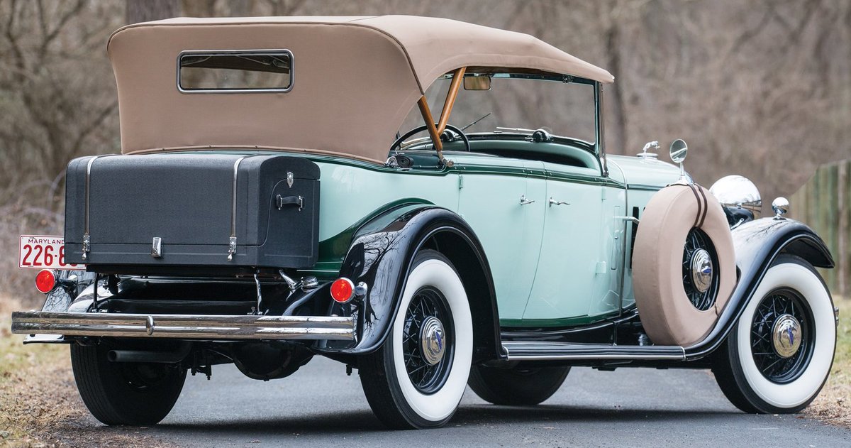 UltimativCars's tweet photo. And the story continues: @Nr1_Car_Enth is n°232.

The #LWB-version of the #Lincoln #ModelK-series (1931-39; 15,697 units) was the #KB (3,369 u.), of which 1,515 were made in 1932, incl. 13 #Sport #Phaeton [by #Murphy; 232B].

This unit (n°893/3,369) is the last '32 232B-survivor. https://t.co/sQXkGa4Mde