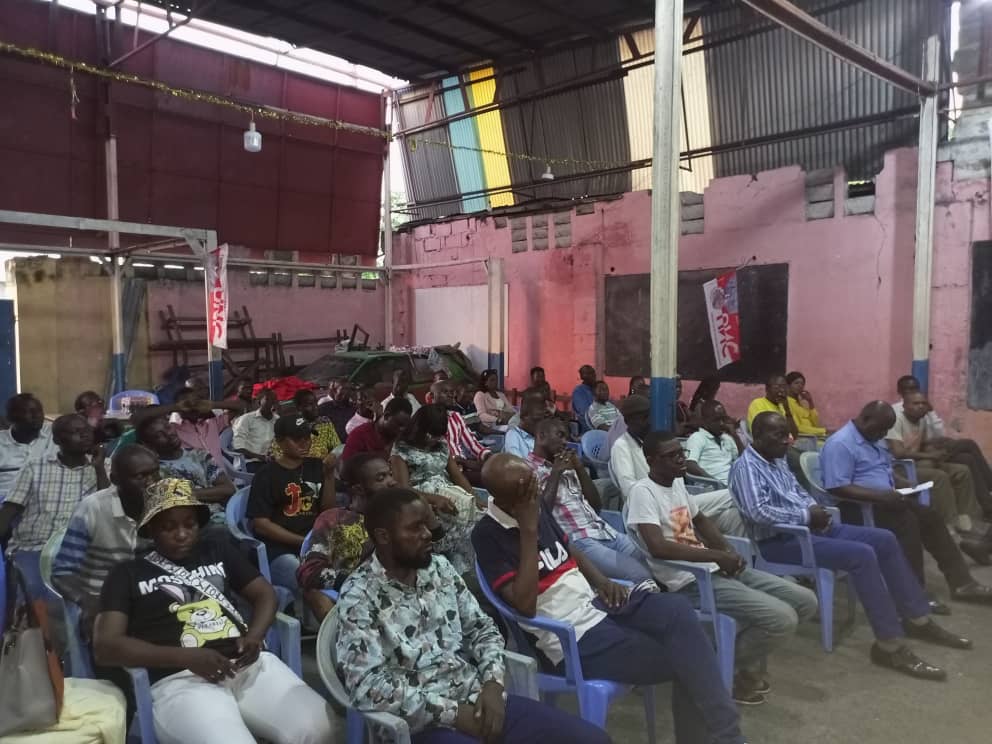 JuvenalNtumba's tweet photo. Dimanche 15 Mai 2022, une réunion nutritive dont les vaillants cadres de l'@uncrdc #BUMBU, parti Cher à Hon. président national @VitalKamerhe1. Les dites de la réunion a été présidé par le fédéral camarade P.#SIAMINA, qui avait pour but, présenté les nouveaux comités des jeunes https://t.co/FsCiJnYEDh