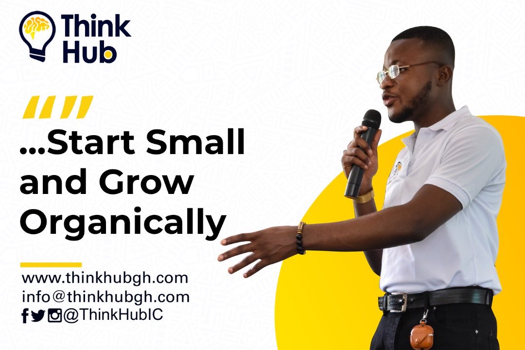 ThinkHubIC's tweet image. Small beginnings….