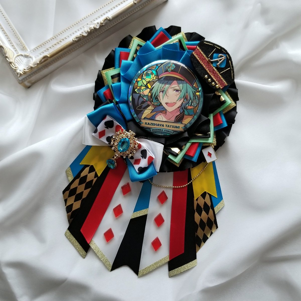 風早巽さん ALKALOIDユニット衣装 65mm缶・57mm缶 両用 お友達からの