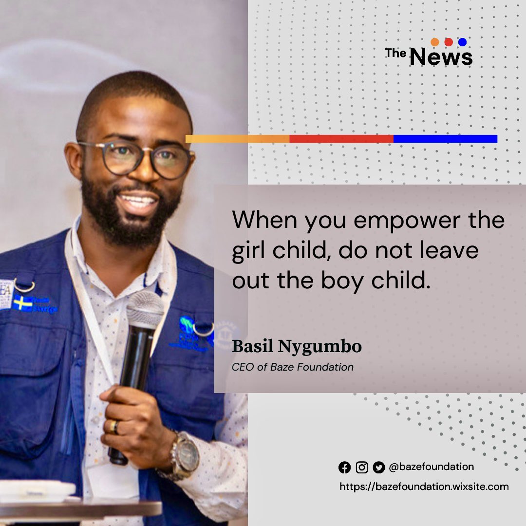 BazeFoundation's tweet photo. Happy International Day of The Boy Child. https://t.co/sXZMSTbyBk