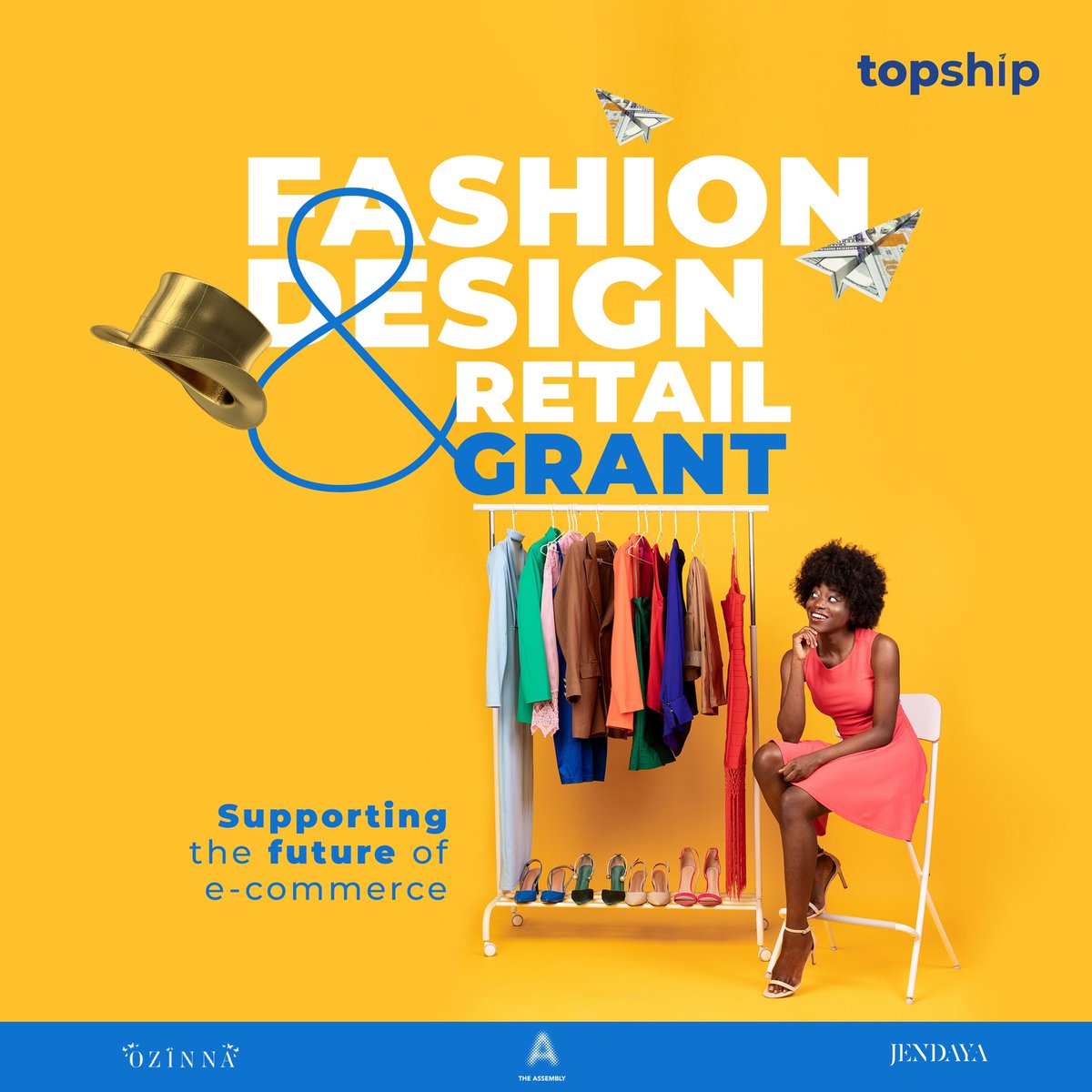topshipafrica's tweet photo. Hi there!👋🏾
To commemorate our recent milestone (we raised $2.5M!) and show our commitment to African SMEs and SMBs, Topship is giving away $3,500 grant to fashion entrepreneurs to take their businesses to the next level.🚀 https://t.co/VJEoppA1Mr