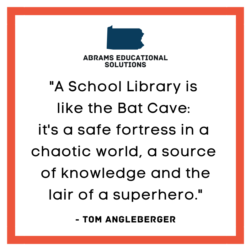 cjabrams's tweet photo. We can't stress the importance of our school libraries and their librarians enough. ❤️ #TLChat #PaLibChat https://t.co/lKNMTY6qhs