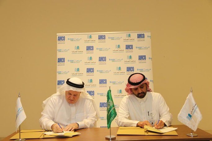 شركة الرياض فارما توقع شراكة تعاونية جديدة مع #جامعة_المعرفة في مجال البرامج التعليمية والتدريبية.
<a href="/AlMaarefa/">جامعة المعرفة</a>