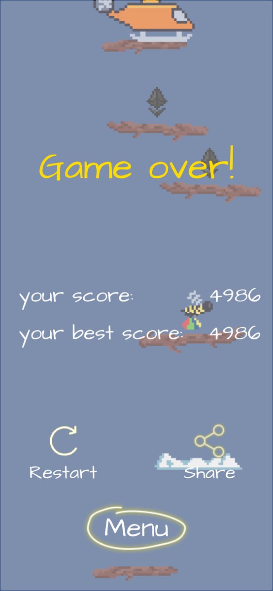 fun_this_shit's tweet photo. I finally figured out how #EtherBearsJump works and scored 4986! https://t.co/HtAuTOuphM