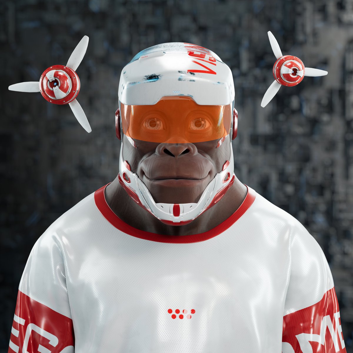 AlphaKongsClub's tweet photo. Dwayne is a high-performance athlete and sport is the oxygen he breathes 🌬️ 

One person who retweets this tweet and tags two friends wins a lab tribe item. ❤️ https://t.co/byJ6v79aqq