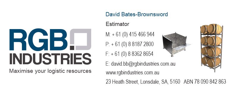 RgbIndustries's tweet photo. #RGBIndustries #Australianowned #AustralianMade #stillage
βοΈ 08 8187 2800 π§ sales@rgbindustries.com.au #pallet #cage
23 Heath St Lonsdale SA 5160 https://t.co/atVVVjtaex #lightingguard #aluminium #steel #engineering #metalwork #custommade @AustralianMade https://t.co/atVVVjtaex https://t.co/SNEFPlwkSH