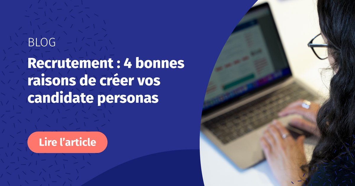 ✍️ #Blog | En marketing, on établit un Buyer Persona, en #Recrutement on élabore un Candidate #Persona. Le principe est similaire.

Vous souhaitez trouver le #candidat IDÉAL pour une #offre à pourvoir ?
Nous avons LA méthode 👉 happytomeetyou.fr/le-blog/recrut…