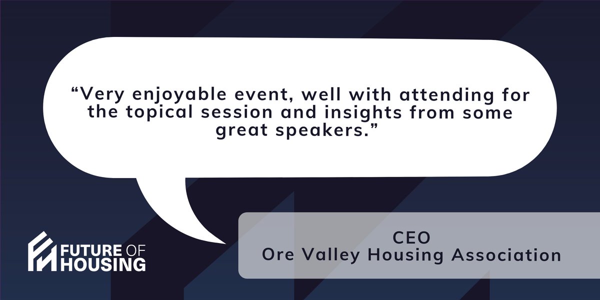 FoH_Conference's tweet photo. Great to hear from our delegates! We hope that everyone had a wonderful and insightful day at #Housing22! https://t.co/vlM6ReFnGK