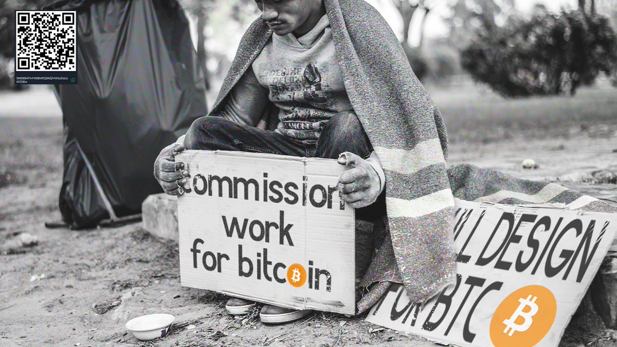mx12art's tweet photo. After Near-Death Experience, Mx12.Levins Pursues Financial Autonomy
Will do commission work/DESIGN for $BTC #Bitcoin
Mx12 Bitcoin art thread on @bitcointalk ,
ONLY BITCOIN ART
https://t.co/gg1qzQa9rS
#BTC #bitcoinart
#workforbitcoin
Donations is no must but are appreciated https://t.co/sZI4ZVQSAW