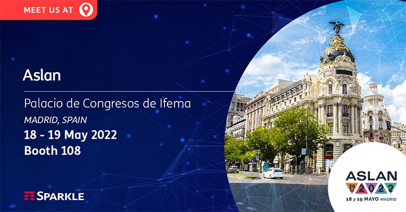 TISparkle's tweet photo. Meet us at #ASLAN2022 🗓 18 - 19 May in #Madrid, the event to discuss the advances in #IT #innovation, #Digitalization projects and the opportunities offered by European funds to develop #5G and #AI. See you at Booth 108 👋🏻  @aslan_es