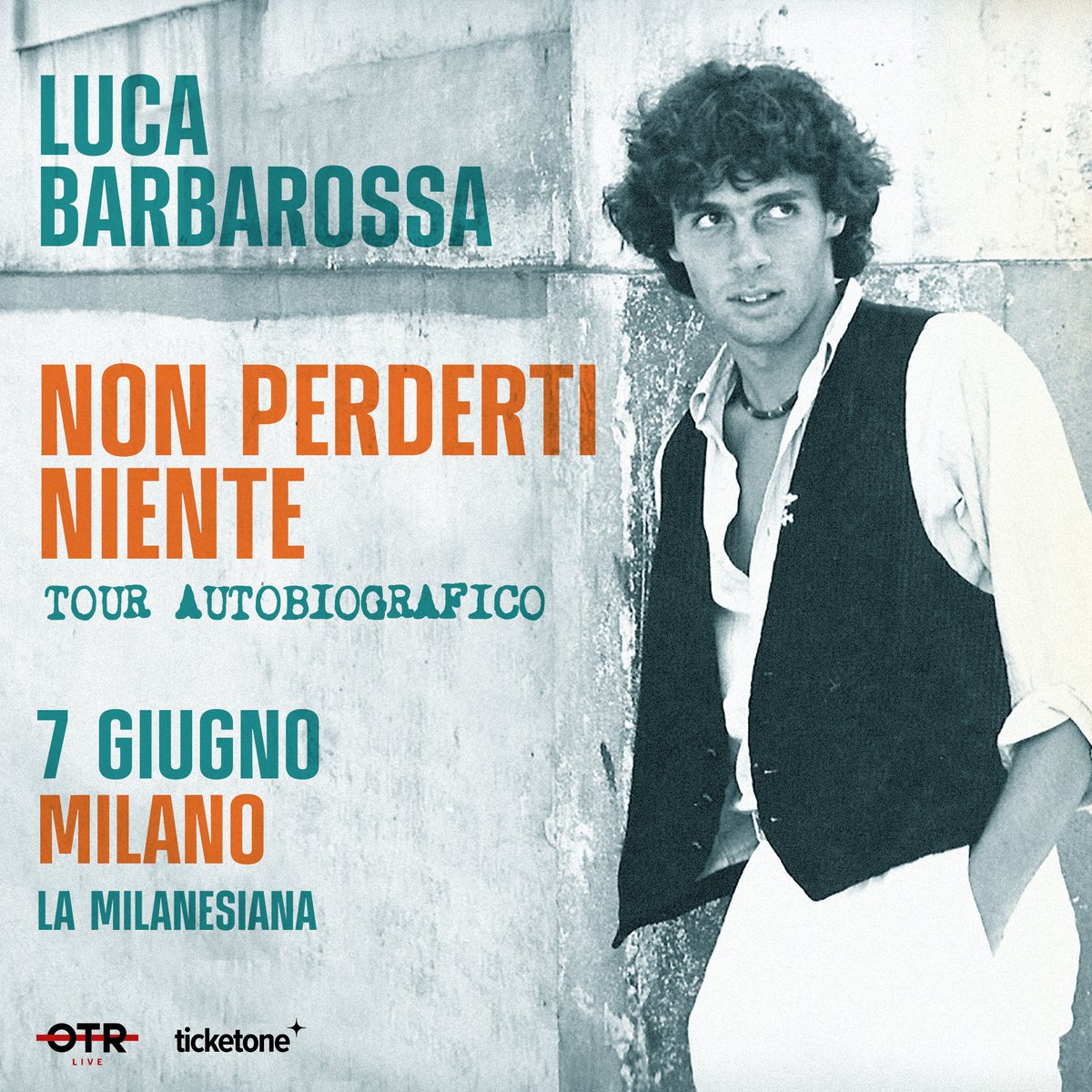 LbarbarossaLuca's tweet photo. Il 7 giugno con “Non perderti niente” - il concerto autobiografico che porteremo in giro questa estate - saremo ospiti de La Milanesiana, evento ideato e diretto da Elisabetta Sgarbi. Con me sul palco Stefano Cenci alle testiere e Claudio Trippa alla chitarra. https://t.co/JFWNj8V57Z