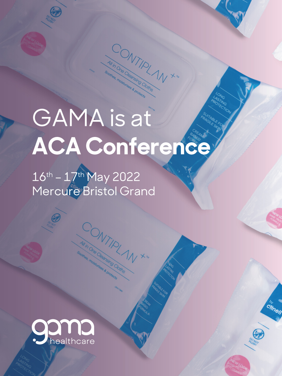 GamaHealthcare's tweet photo. Who’s heading to @ACA_Continence today?
We can’t wait to show you our incontinence care range!✨
If you'd like to find out more about our products, click here 👉 https://t.co/0tza1IciBD
#ACA22 #ACAConf22 https://t.co/LYfXfbdRT6