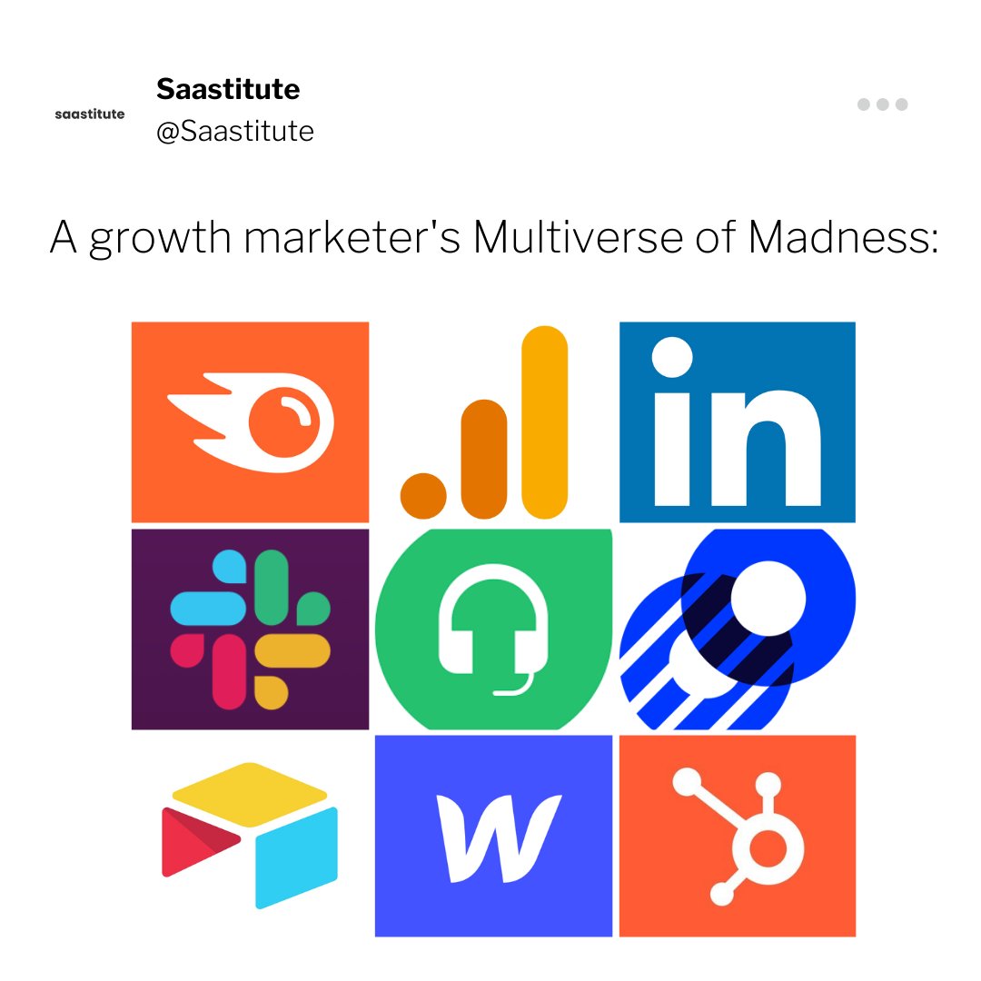 My Multiverse of Madness 🙌 

#MemeMonday #DoctorStrange #MultiverseOfMadness #GrowthMarketing