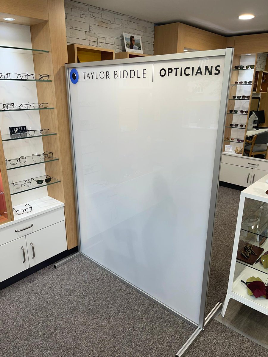 AFTSL1's tweet image. Latest project for #TaylorBiddle new signs for display cabinets and #partitionscreen to create a private area in the showroom. #severnsigns #displayblocks #screens