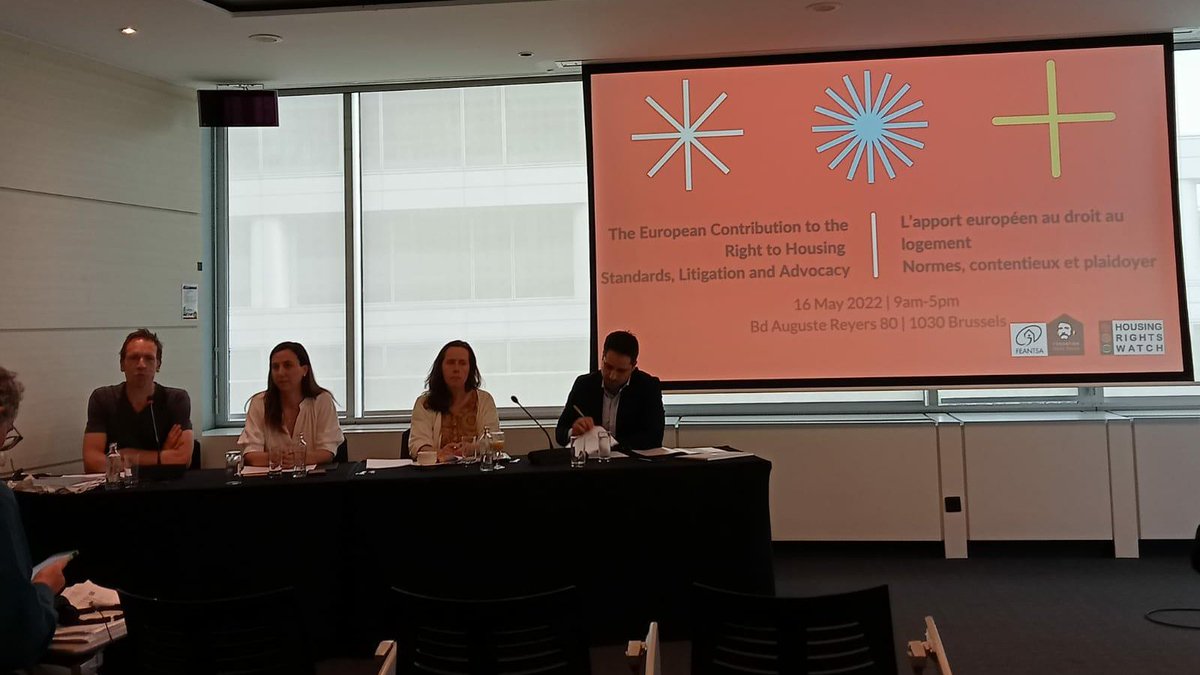 HOGAR SÍ (@hogarsi) on Twitter photo Hoy participamos en "The European contribution to the #right2housing: Standards, litigation and advocacy".
Reflexión de <a href="/Sp_sangeeta/">María José Aldanas 🌍</a>: 🗣️“Affordable #housing is a key component of the right to housing -if it’s not affordable, we can´t make the right to housing effective". Hoy participamos en "The European contribution to the #right2housing: Standards, litigation and advocacy".
Reflexión de <a href="/Sp_sangeeta/">María José Aldanas 🌍</a>: 🗣️“Affordable #housing is a key component of the right to housing -if it’s not affordable, we can´t make the right to housing effective".