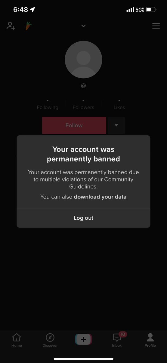 imnotkennethhh2's tweet photo. i woke up to this… why tiktok i just hit 3 million yesterday 😭 @TikTokSupport https://t.co/weQ1TKa5am