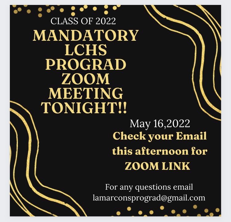 LCHS PROGRAD C/O 2023 (@lamarchsprograd) on Twitter photo 