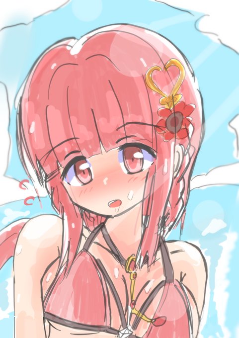 水着エロはちゃん
私は～泳げません!!でも海では遊びたいっ
環いろは 