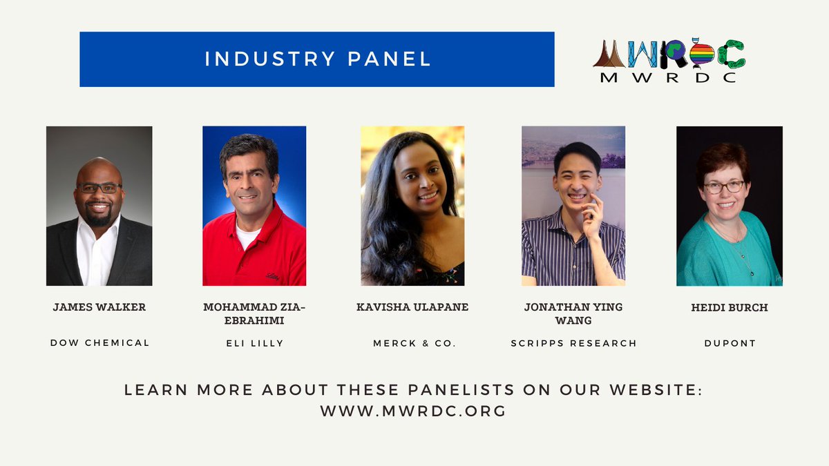 Diversity_Chem's tweet photo. Interested in a career in industry? Our industry panel is here to answer all of your questions. Register now to attend the MWRDC! #MWRDC #MWRDC2022 #diversity #phdlife #phdchat #chemistry https://t.co/IdjuC8Xfcl