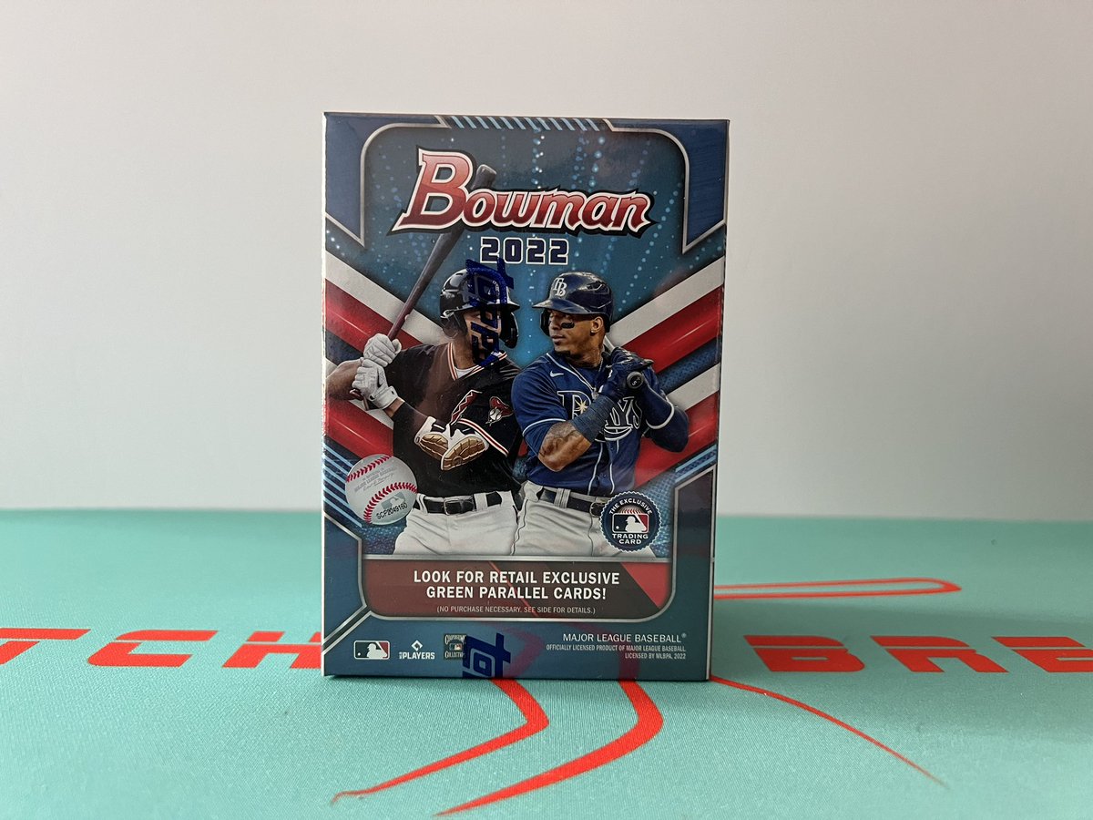Stretch_Breaks's tweet photo. StretchBreaks Moving Giveaway #1
Prize: 2022 Bowman Baseball Blaster
How to enter:
- Follow @Stretch_Breaks
- Retweet this post
- Comment the #1 player or team that you PC
Winner will be announced Sunday 5/22 at 8pm ET! https://t.co/WuORHpUaR7