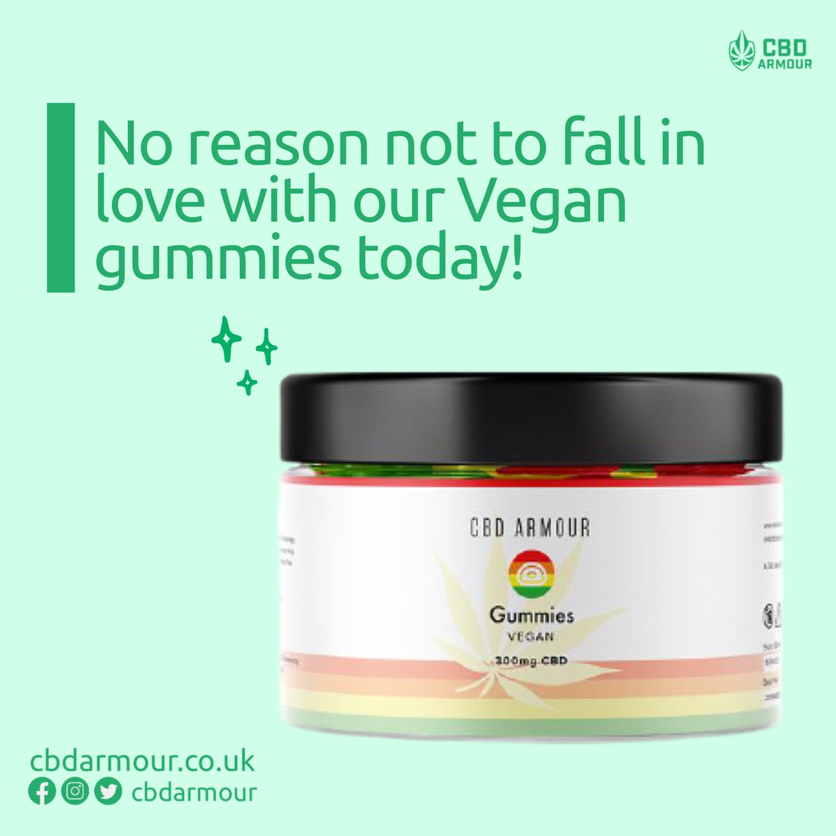 cbdarmour's tweet photo. We can't get enough of CBD Gummies! Healthy goodness in a bottle.❤️
Get your CBD Gummies today! https://t.co/8dFyAaWlm3
#healthybites #monday #healthygoodness #cbdedibles #cbd #cbdgummies #wellness #edibles #cbdarmour https://t.co/pKgK9tgY5d