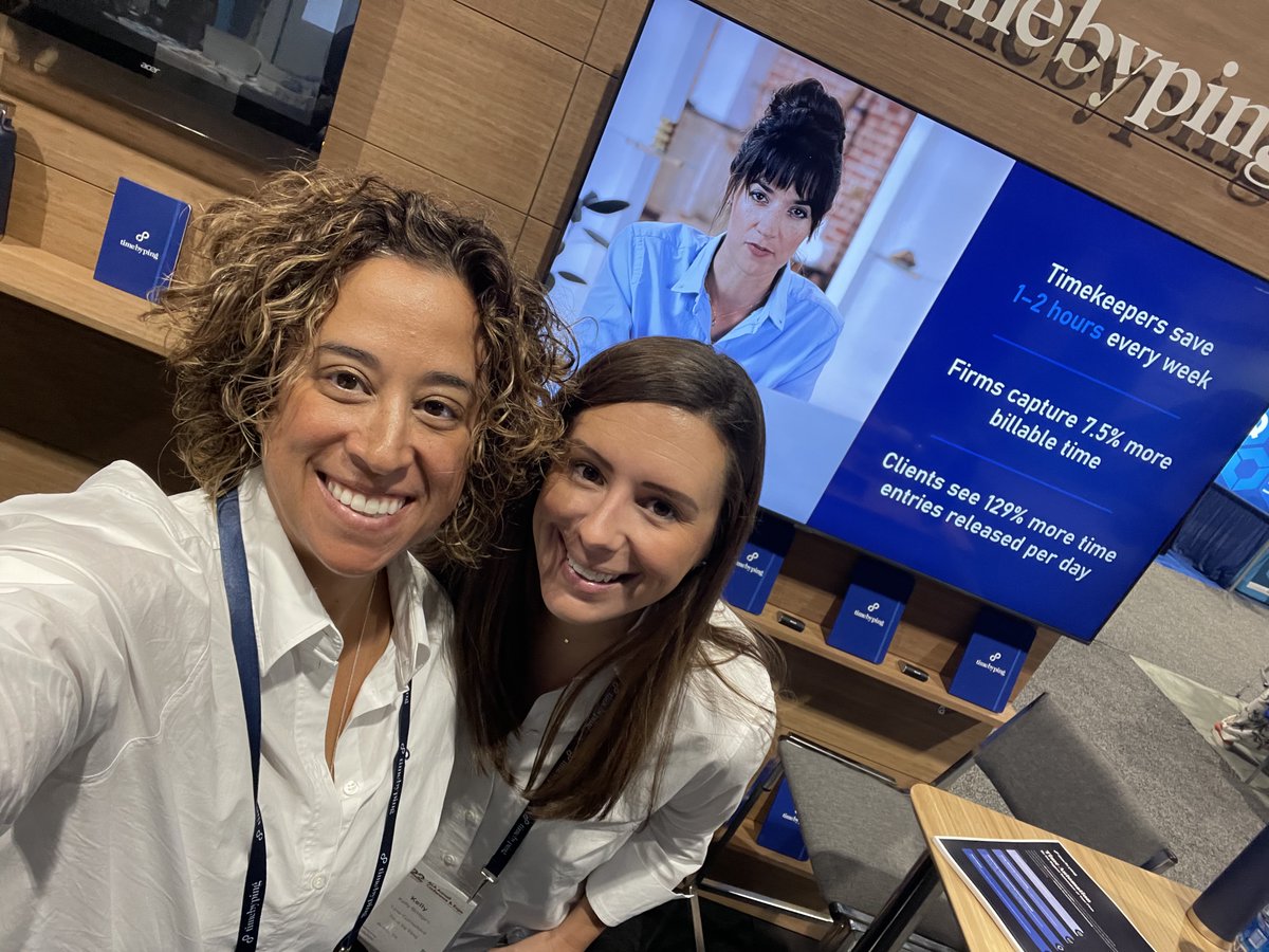 Coming to you live from #ALAConf22! We can't wait to show you the power of Time Automation. Visit us at booth 1116 to see a demo and talk with our Time Consultants about the latest #legaltech trends.
