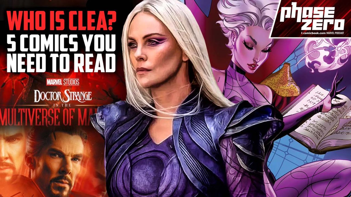 ComicBook's tweet image. Who is Clea in #DoctorStrange? 

Phase Zero's Jenna Anderson (@heyitsjennalynn) has you comics covered! 

Video: youtube.com/watch?v=ZIOQtw…