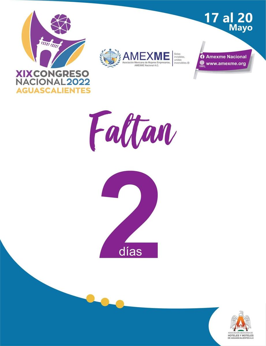 maryjurcoate's tweet photo. Arrancamos está semana con nuestro #XIXCONGRESONACIONAL
En donde viviremos experiencias tecnologicas nuevas formas de hacer negocios y seguir preparándonos para ser mujeres poderosas. Porque
#Elsaberespoder
#AMEXME
#AmexmeTepotzotlán
#SolasInvisiblesUnidasInvencibles https://t.co/4LOBUKMvH6