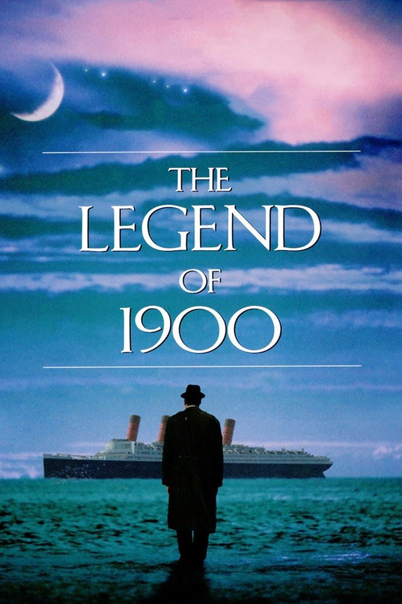 0s_soul's tweet photo. فيلم The Legend of 1900 

شخص وُلد وعاش على سفينة ولم تطأ قدمه الأرض ، يكبر ليصبح اسطورة موسيقية يتهافت الناس لسماع عزفها للبيانو 

فيلم جميل جداً ويعتبر جوهرة دفينة لا يعرفها الكثيرين ، تقييمه 8 من بطولة تيم روث 😍♥️ https://t.co/REWtGV82dx