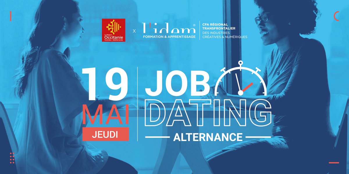 lidemfrance's tweet photo. Après le succès de la 1e édition, en partenariat avec La @Occitanie, le CFA de L'IDEM organise sa 2e édition de Job Dating ce jeudi 19 mai.
16 entreprises ont répondu présentes pour venir rencontrer les futurs apprentis prêts à se lancer dans l'aventure de l'apprentissage ! 🚀 https://t.co/1saSmFXZ0U