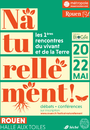 UpbmAsso's tweet photo. Premières Rencontres du vivant et de la Terre – 20-22 mai 2022 à Rouen
@FBioGee à laquelle appartiennent @UpbmAsso , @APBG_National @biotechnose @acadmed etc...
La Nature en ville du 20 au 22 mai 2022 à Rouen : débats, conférences, expos, visites guidées
https://t.co/Lu46PykLFV https://t.co/WqnxTS40lo