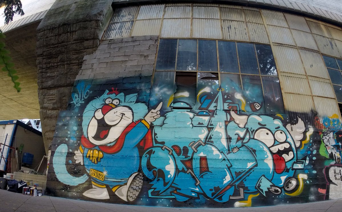 PolloFam_'s tweet photo. Under the bridge.
#Graffiti #PolloFam #NFTcommunity https://t.co/ugqRV3Lz91