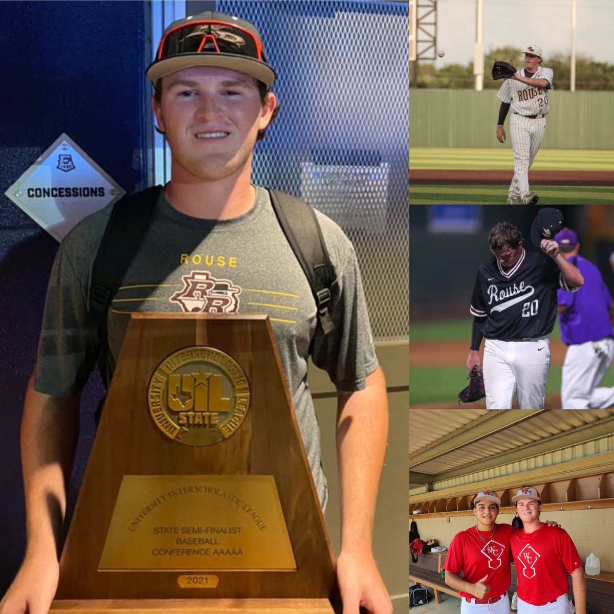 🎂Birthday S/O former #Rouse RHP Andrew Kithil ('21) #20, All District 25-5A/State 5A Finalist ('21), signed #WhartonCollege ('22), son of Lori, FLX Fam #1roUSe #txhsbaseball [PC: Sonny Zapeda <a href="/a2zsportsmedia/">A2ZSportsMedia</a>] <a href="/rouse_baseball/">Rouse High School Baseball</a>