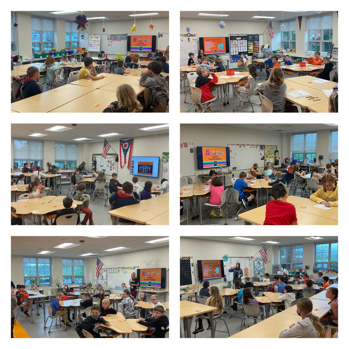 3rd graders visiting CFIS to see their classrooms and meet teachers they will work with in the fall!! Welcome class of 2031! #CFIS #cfchoosecourage