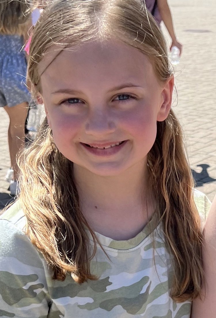 Happy Birthday to my Sweet Girl Audrey ❤️ 9 years old!  I could not be more proud of you!