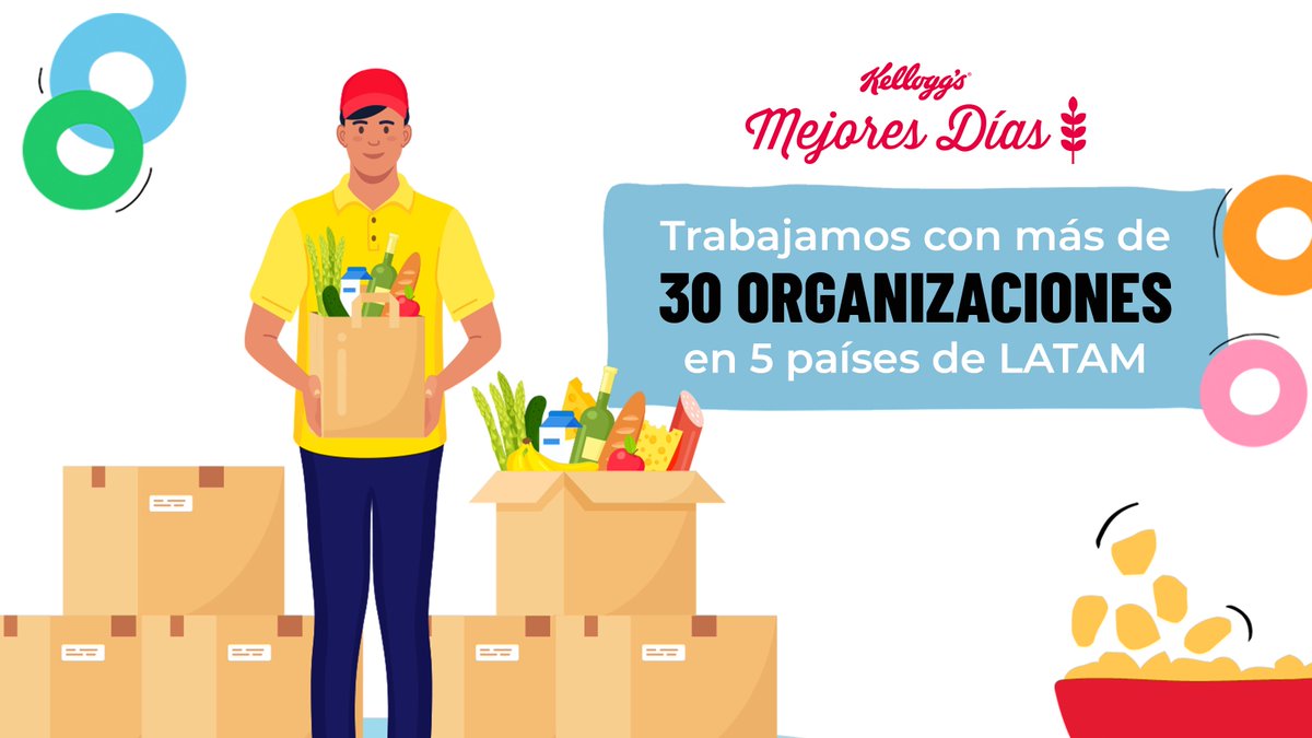 KelloggsLATAM's tweet photo. En Kellogg buscamos generar alianzas con instituciones y asociaciones que compartan los mismos valores e interés en combatir la inseguridad alimentaria #SeguridadAlimentaria #MejoresDías ##LifeAtK
Visita nuestro sitio: https://t.co/xMgDM1l9tr https://t.co/oGWTOoNiXn