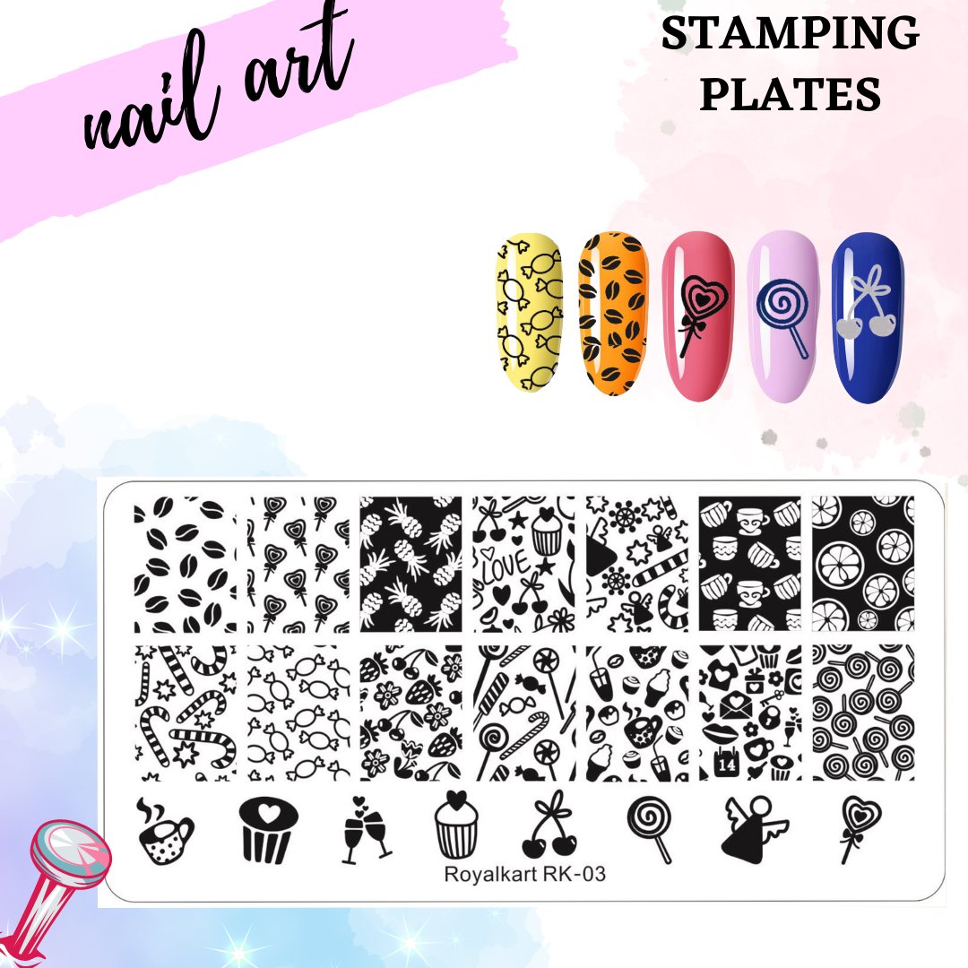 Royalkart1's tweet photo. Nothing feels better than candy on a dull day ๐ญ
Treat yourself with our candy-themed nail stamping plates.๐
RK-03 Stamping Plates
Shop via the link in the bio.๐
#nailart #nailtool #nailmail #nails2022 #storeroyalkart https://t.co/Z9LGhimmrd
