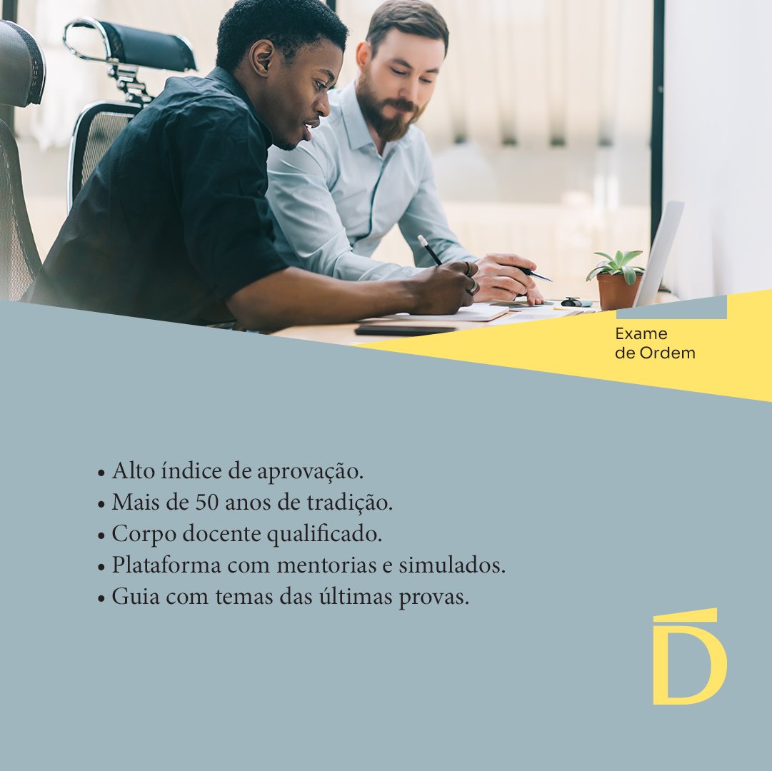 DamasioBrusque's tweet photo. OAB 1ª FASE
OAB 2ª FASE

| Mais de 50 anos marcados por um alto índice de aprovação na OAB
| 100% online

 DAMÁSIO BRUSQUE
  (47) 3355-1511 (WhatsApp)
#damasiobrusque #concurso #oab #examedeordem #direito #juridico #novatrento #guabiruba #botuvera #saojoaobatista https://t.co/0QN7pCn6u3