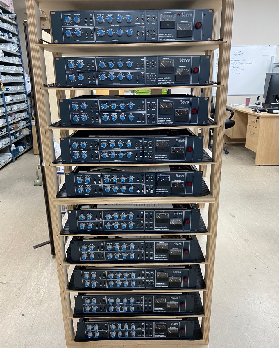 AMSNeveLtd's tweet photo. Here are some more 33609/N's ready to be shipped to our customers 🌎  

Want to learn more about the world's finest stereo compressor? Follow the link below 👇 https://t.co/5mjyTbpe6X