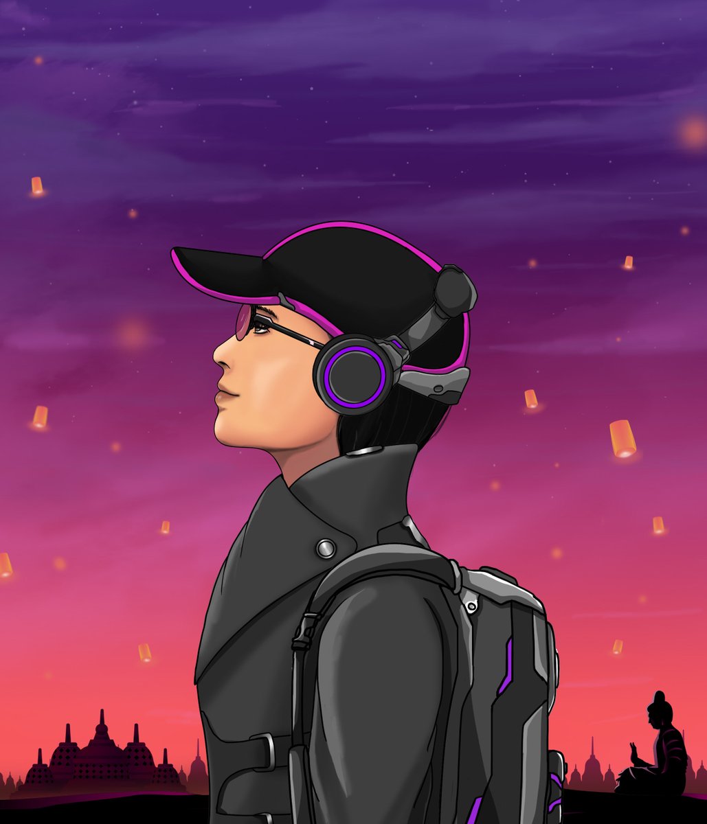 In celebration of Vesak Day, we are giving away this special 1-of-1 #nft  

To enter raffle, 
- ❤️+ Retweet
- Follow <a href="/Y2123_official/">Y2123 - Genesis & Land SOLD OUT</a>, <a href="/OxgnMan/">OxgnOnly.eth 🌎🔮👑🎈</a> and <a href="/LayerC_official/">Layer C</a> 
- Tag friends that you love (more tag, more entry)

#NFTGiveaway #NFTCommunity #NFTGiveaways