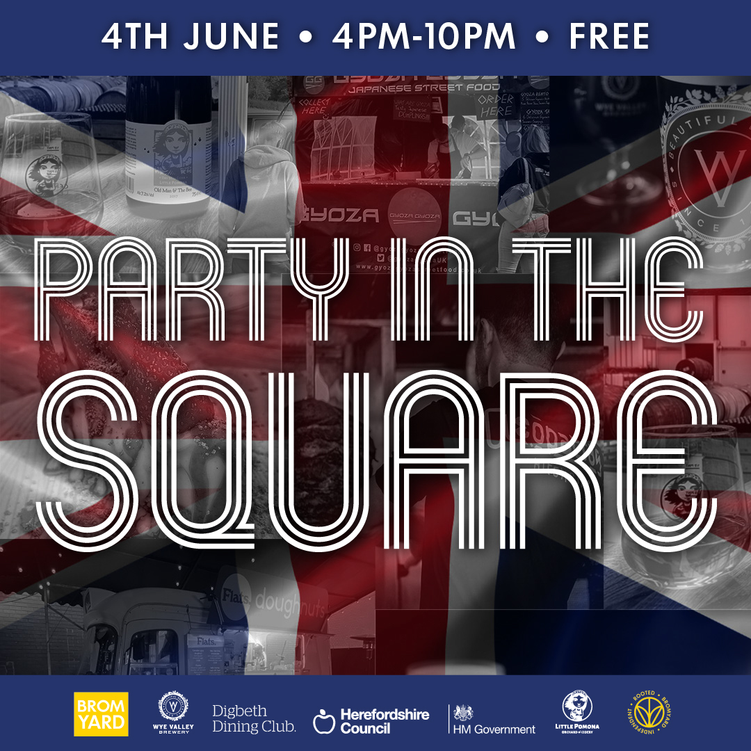 Bromyardtourism's tweet photo. Bromyard's Party in the Square just got better...

Introducing 'Bromyard Dining Club' 🍔🍕🍻

The multi-award winning @DigbethDiner will be bringing an array of delicious street food vendors, bars and music to our amazing town on Saturday 4th June, 4pm-10pm for the event. https://t.co/yOBPvHujJJ