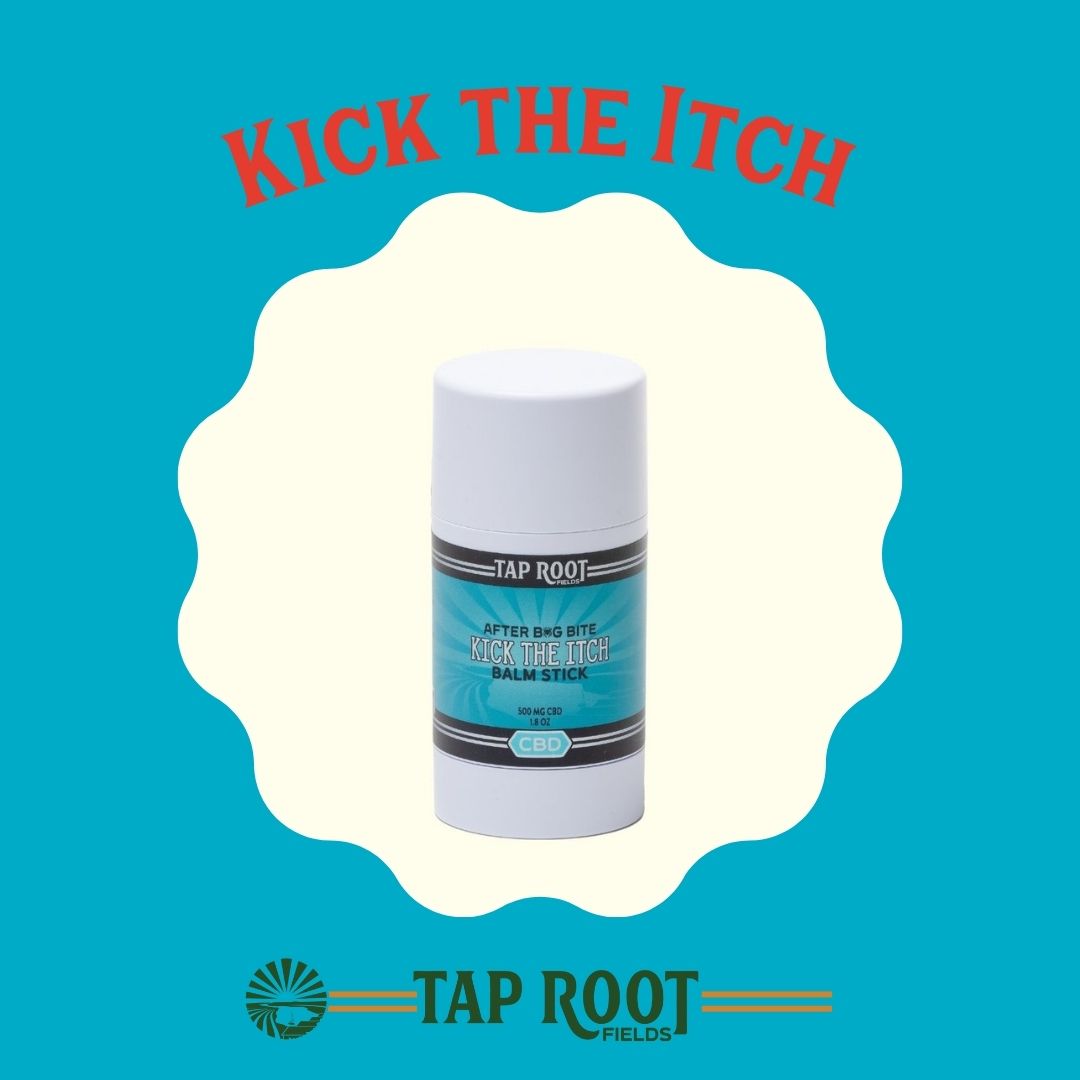 Introducing our Kick the Itch balm stick, CBD combined with essential oils to fight the itch of pesky bug bites 
.
.
.
#kicktheitch #cbdbalm #itchrelief #bugbites #itchingrelief #bugbites #insectbites #cbdtopicals #farmproducts #skaneatelesfarms