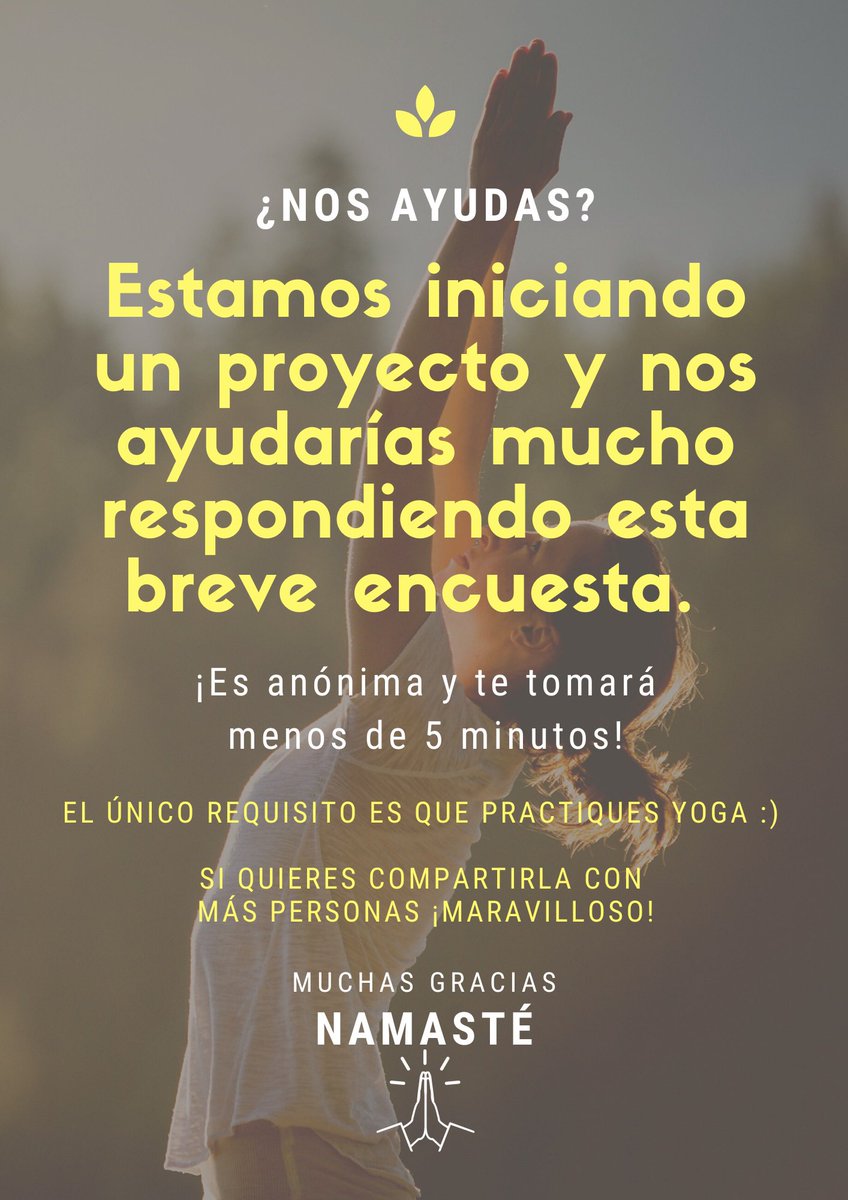 fran_palmaf's tweet photo. ¡Hola! Les quería pedir unos minutos de su tiempo, para responder esta breve encuesta y si pueden compartirla se los agradecería mucho 🙏🏼

✨ Link encuesta ➡ https://t.co/5iHlsW01Mf ✨

Mil gracias 🙌🏼 https://t.co/YimLImpYdF