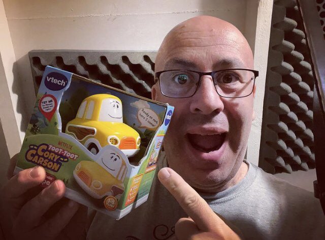vocalpointuk's tweet photo. And @PaulJRose won for the #OneVoiceAward for Best Toy Voiceover for voicing the Papa Carson Talking Toy. Congratulations! 

https://t.co/4ASOya12am

#OVA22 https://t.co/z6Lb0URWaU