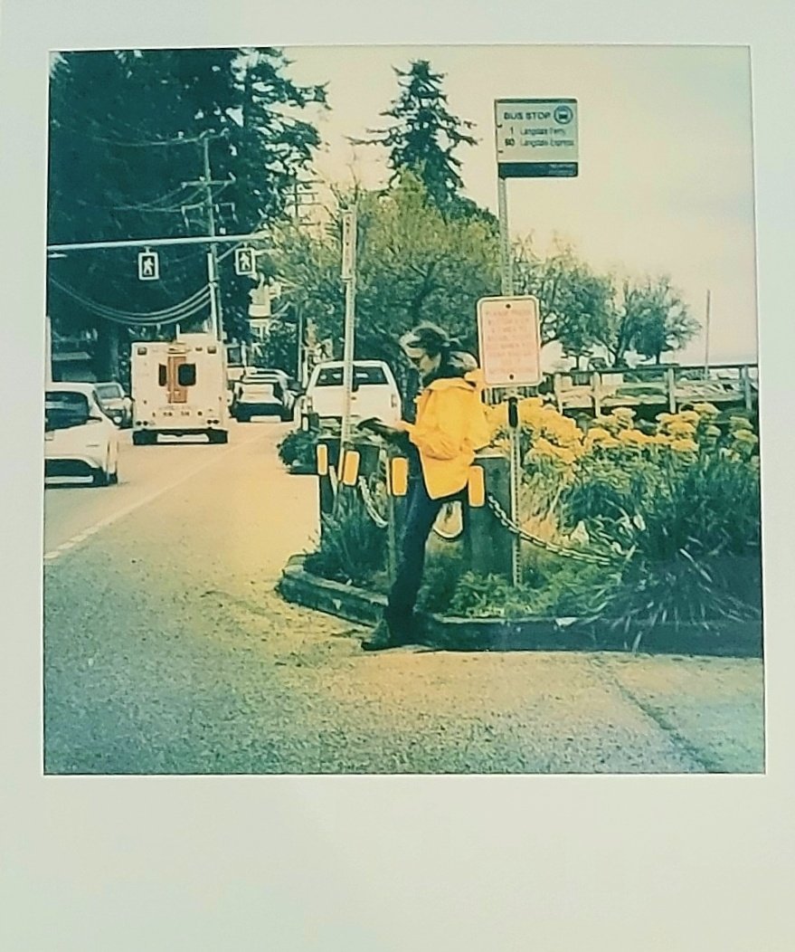 CryptoK37364015's tweet image. Polaroid of the Day
16-05-22
Bus Stop
The bus stops here are bare bones and service is not too frequent. Better bring  a good book to read.😉 A sneak peak from an upcoming collection of Polaroids.
Polaroid I type. 

#polaroid #PolaroidoftheDay  #PolaroidItype