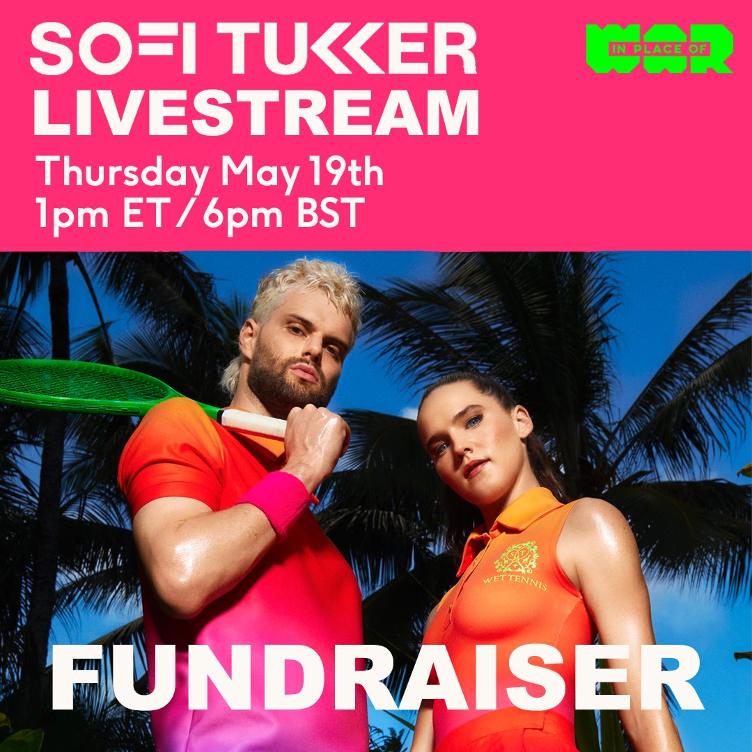 sofitukker's tweet photo. We are livestreaming this Thursday at 1pm ET to raise funds for @inplaceofwar Elemento Illegal project and the building of a community space &amp; recording studio in El Faro, Medellín Colombia 💜🌎 Tune in at https://t.co/sBEXoFEWIa + donate here to support https://t.co/XROr7f4kqG https://t.co/qfxFc2lneW