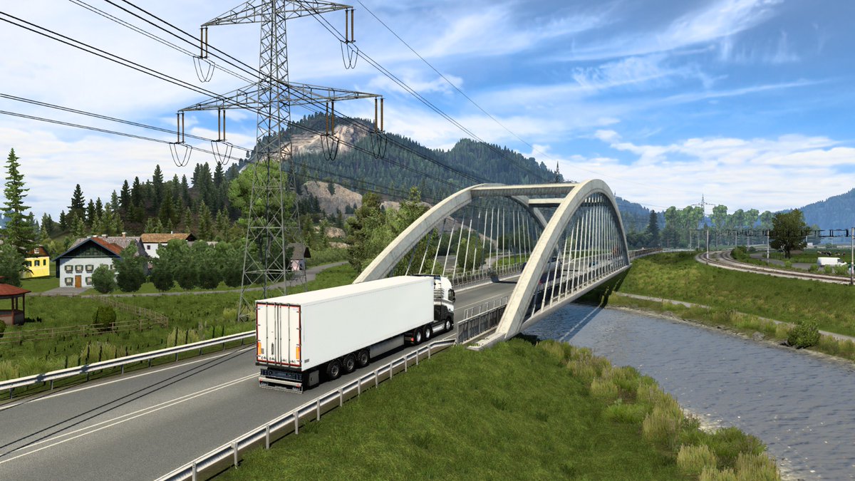 Nonnonnutchanon's tweet photo. Vienna to Innsbruck, Austria
enjoy the stunning view along the way.
@SCSsoftware

#BestCommunityEver #ETS2 #Eurotrucksimulator2 #volvotrucks  #trucking https://t.co/x1KZUpTiR9